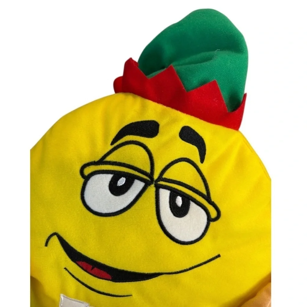 NWT M&M'’s Christmas Elf Character Plush with Red and White Details